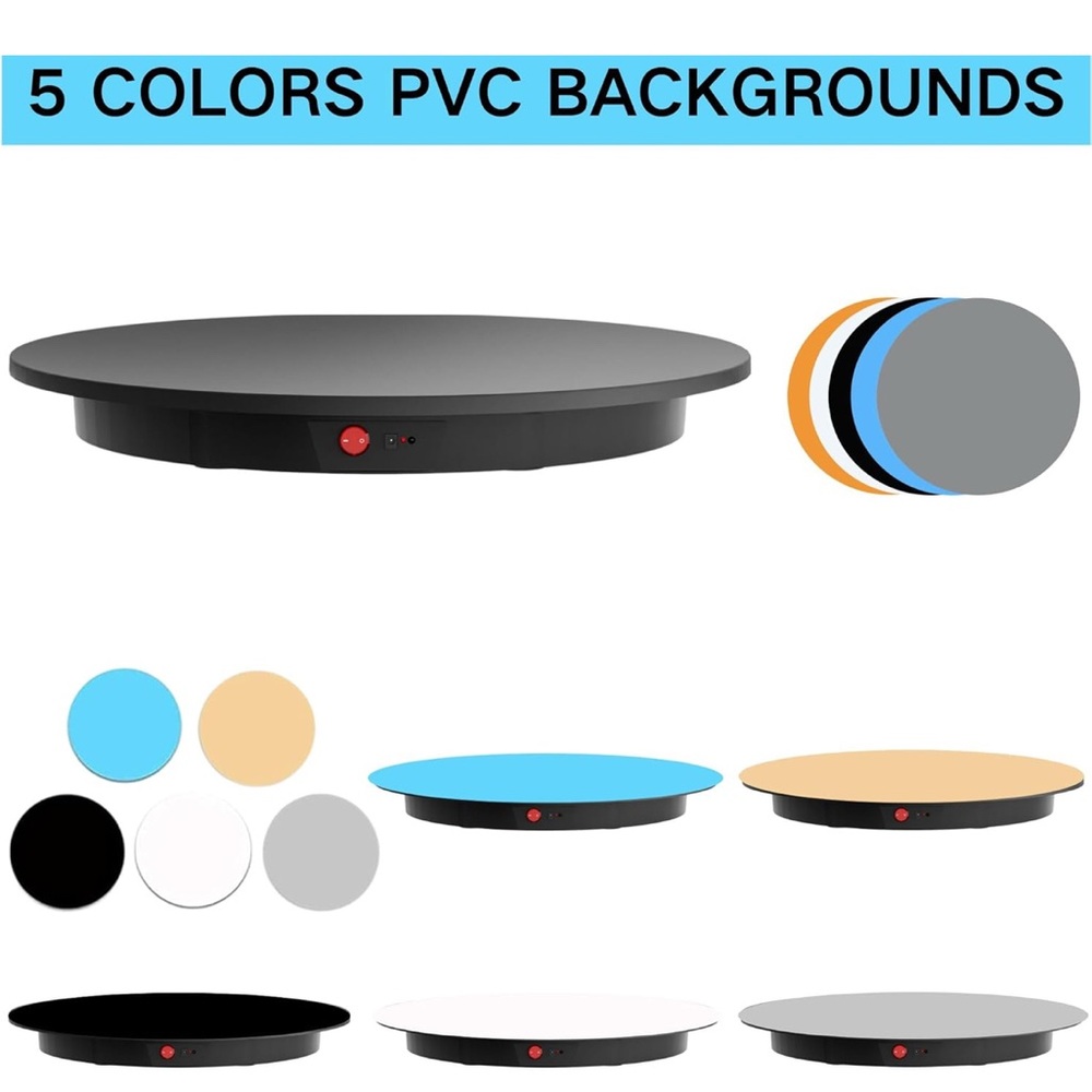 Black Rotating Display Turntable - Picture 4 of 8